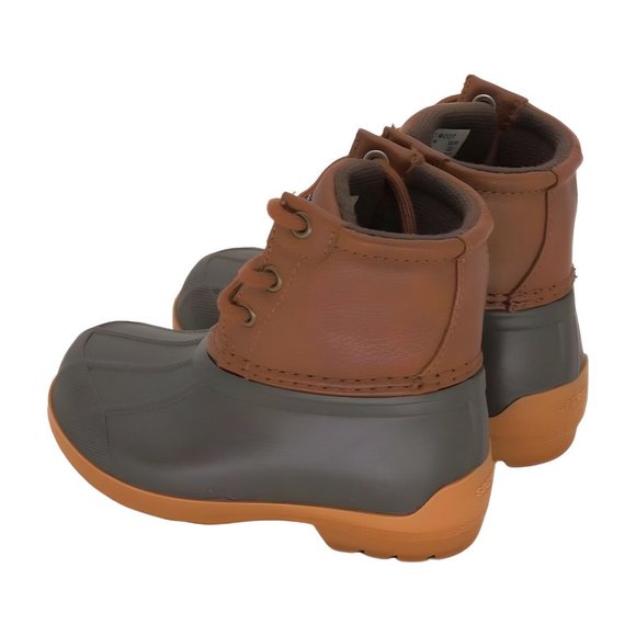 Sperry Girls Port Boot, Tan/Brown, Size 6 Little Kid - Picture 5 of 7